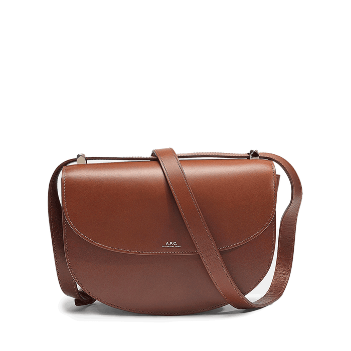 A.P.C. Geneva Leather Crossbody Shoulder Bag