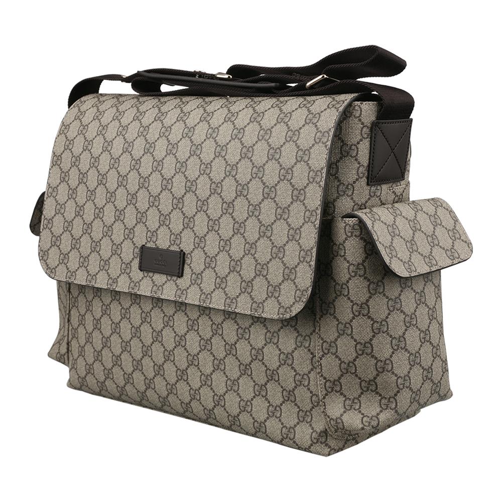 GUCCI Supreme Canvas Baby Diaper Changing Bag Crossbody