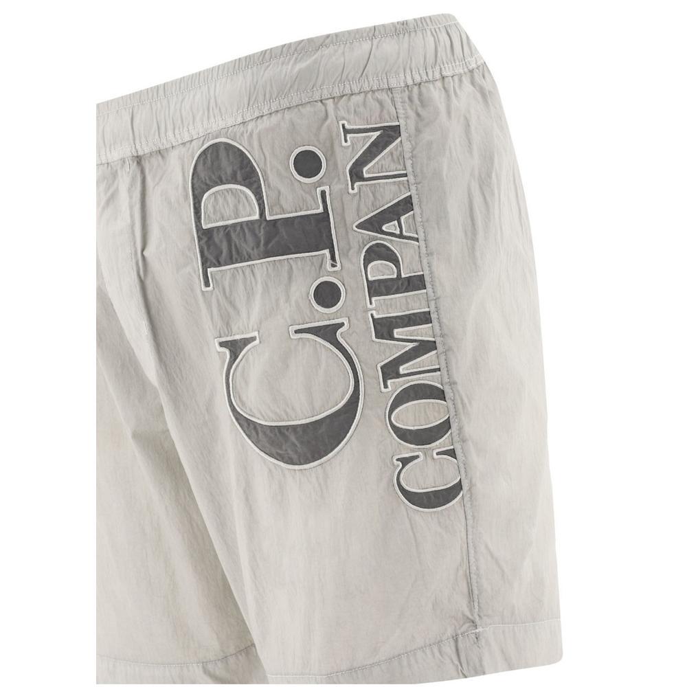 CP Company Big Logo Swim Shorts Black Men’s