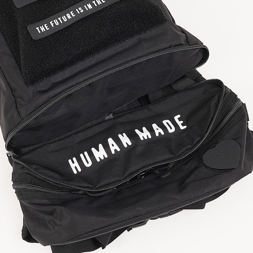 Humanmade Men's Military Backpack HM31GD040 BLACK