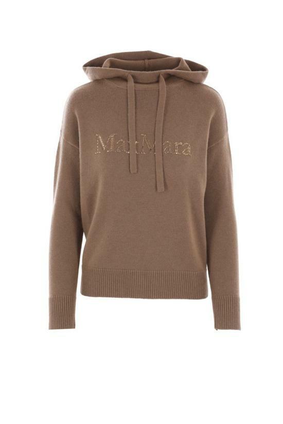 Max Mara GORIZIA Wool Hooded Sweater 293661 03600 002