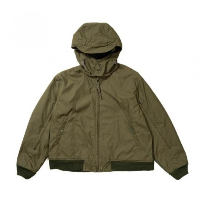Engineered Garments Olive CP Weather Poplin LL Jacket 24F1D066 PS223 EU001