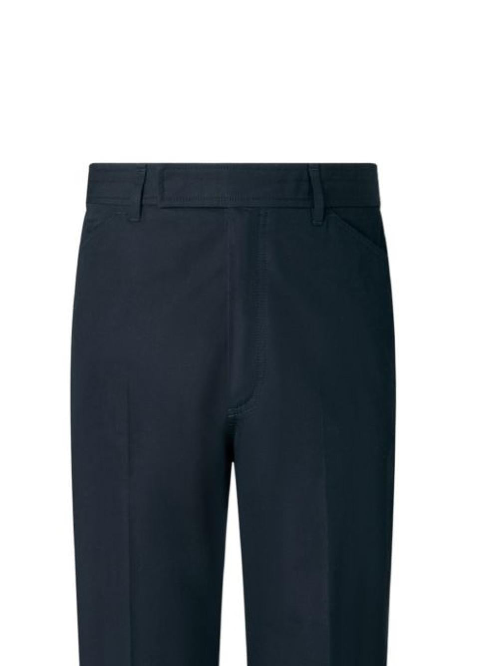 THOM BROWNE Grey Wool Tailored Suit Pants
