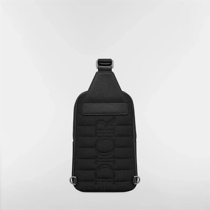 DIOR Rider 20 Leather Sling Bag Hip Pack Black