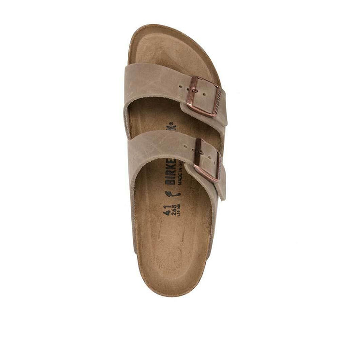 Birkenstock Arizona BS Sandals Tobacco Brown Leather Sandals