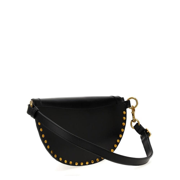Isabel Marant Scano Leather Belt Bag Black Shoulder Bag