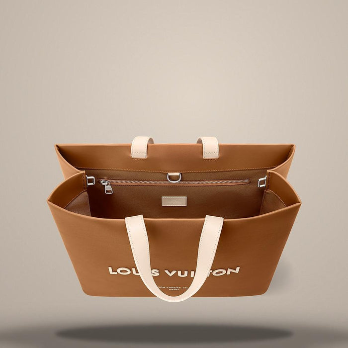 Louis Vuitton Shopper Tote MM Sand Tote Bag M27968