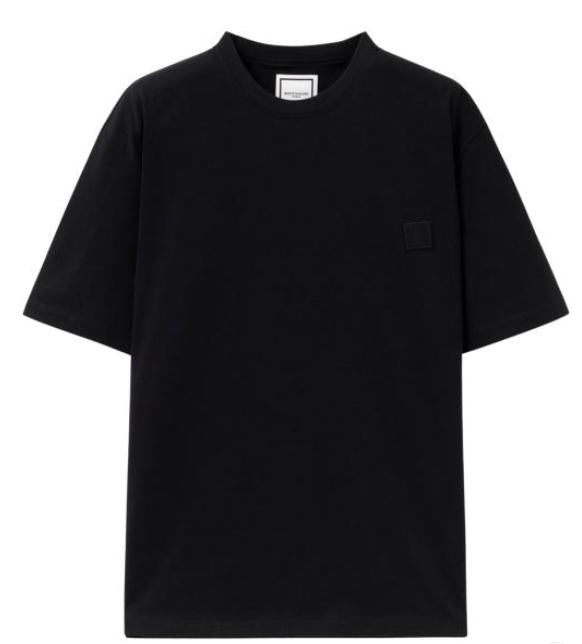WOOYOUNGMI Black Lettering Back Logo T-Shirt