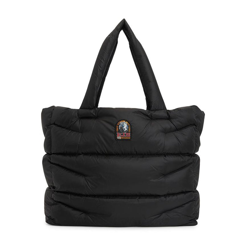 Parajumpers Women’s Hollywood Shopper Tote Bag Gray Canvas 25 WPABABA32 0541