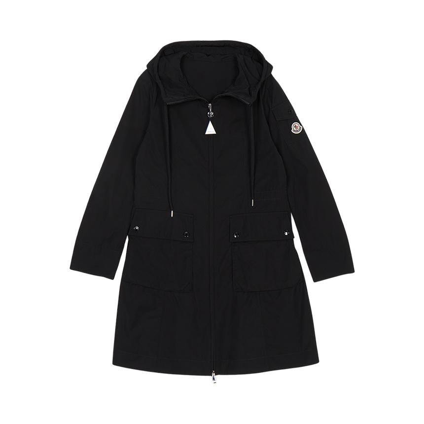 Moncler Laerte Women’s Hooded Jacket Black