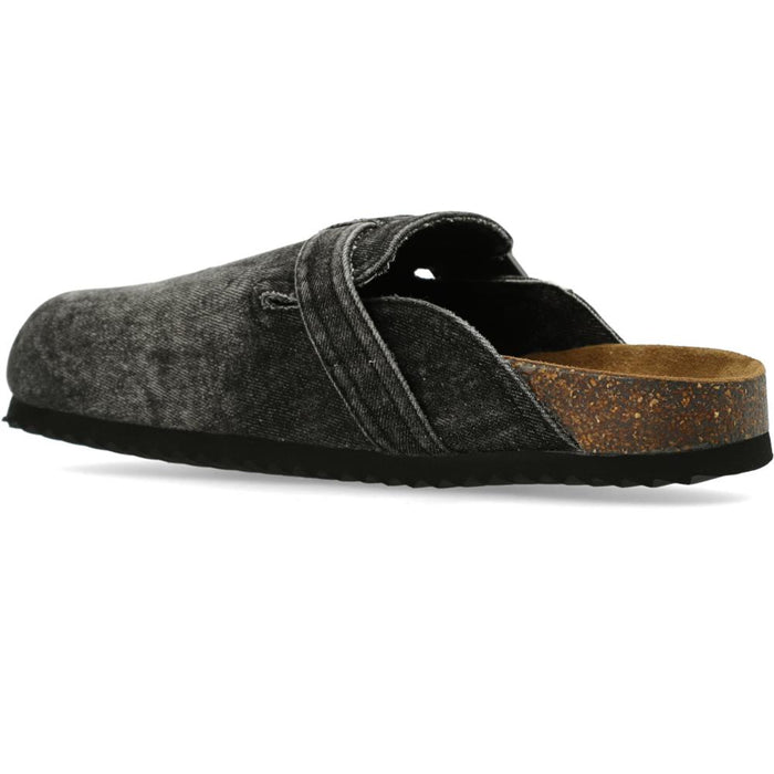 DIESEL Denim Clog Sandals Black Women’s