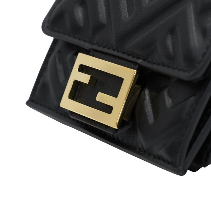 FENDI Baguette Nappa Leather Women’s Bifold Wallet