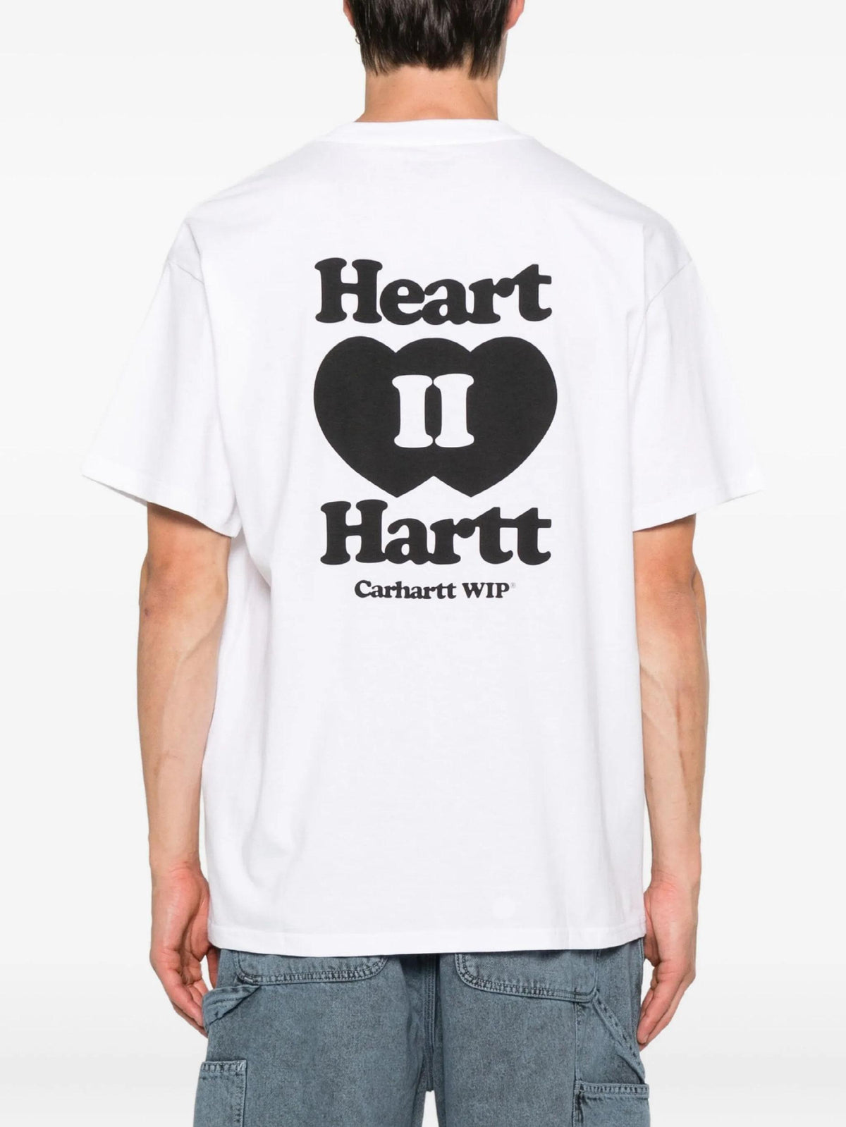 CARHARTT WIP HEART 2 HARTT Short Sleeve T-Shirt White