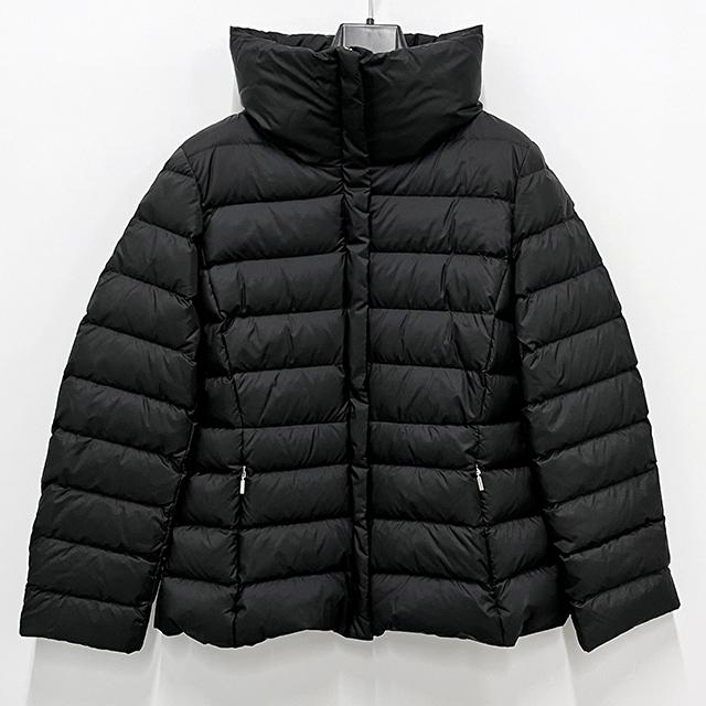 Max Mara Quilted Belted Puffer Jacket Black Women’s