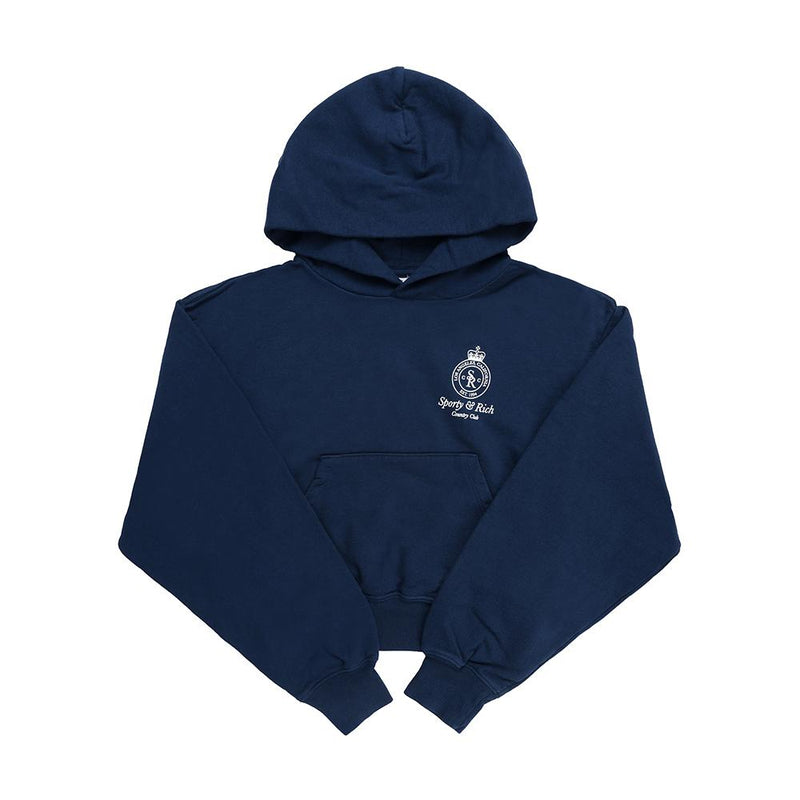 SPORTY&RICH Women’s Hoodie Pullover Sweatshirt WS070S408CN