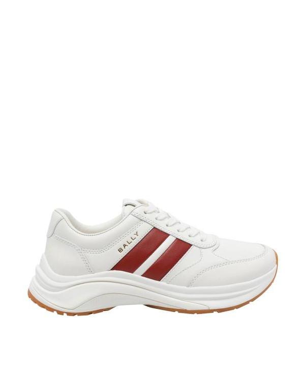 BALLY Beige Leather TSP Sneakers