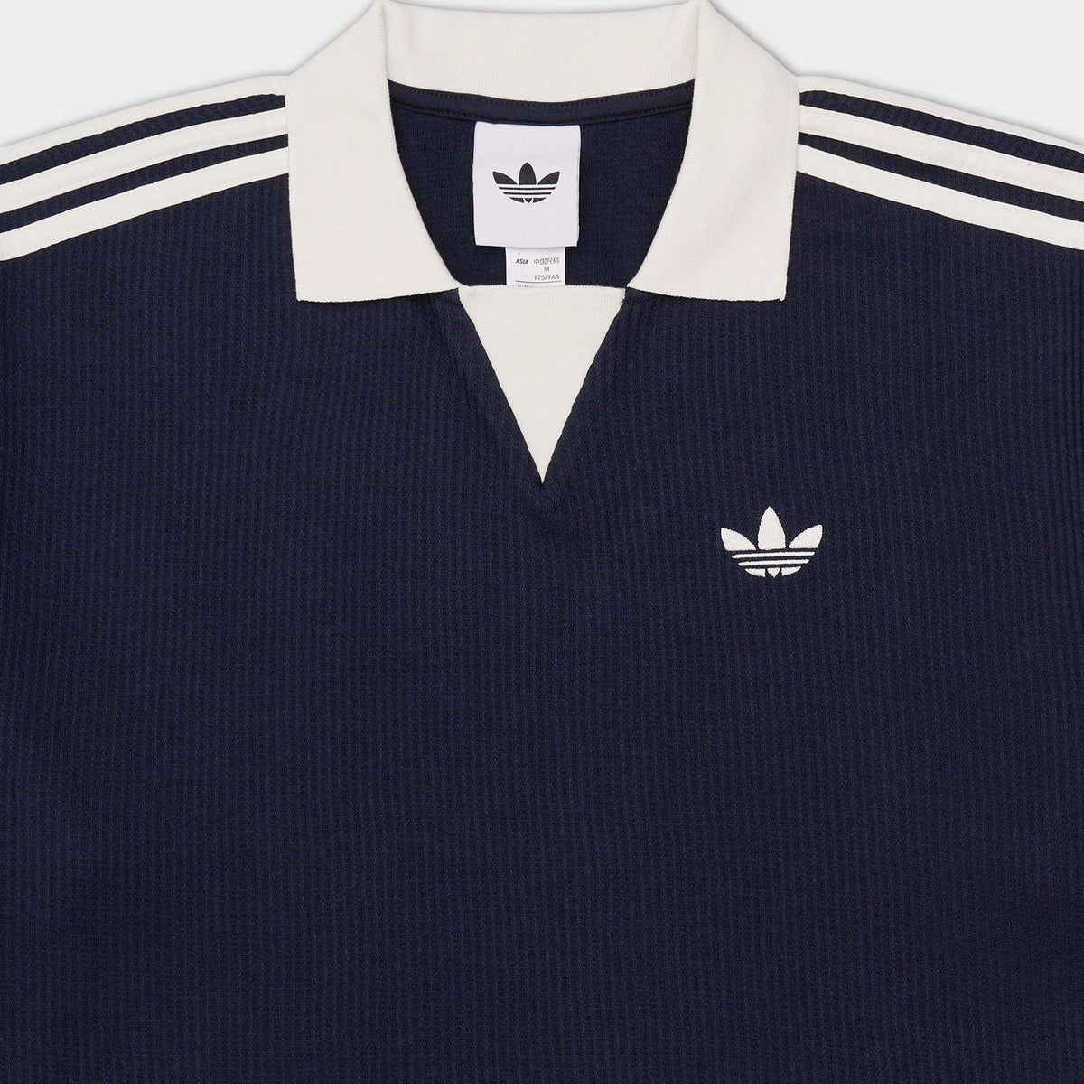Adidas Waffle Jersey Short Sleeve T-Shirt Navy Unisex KW7473