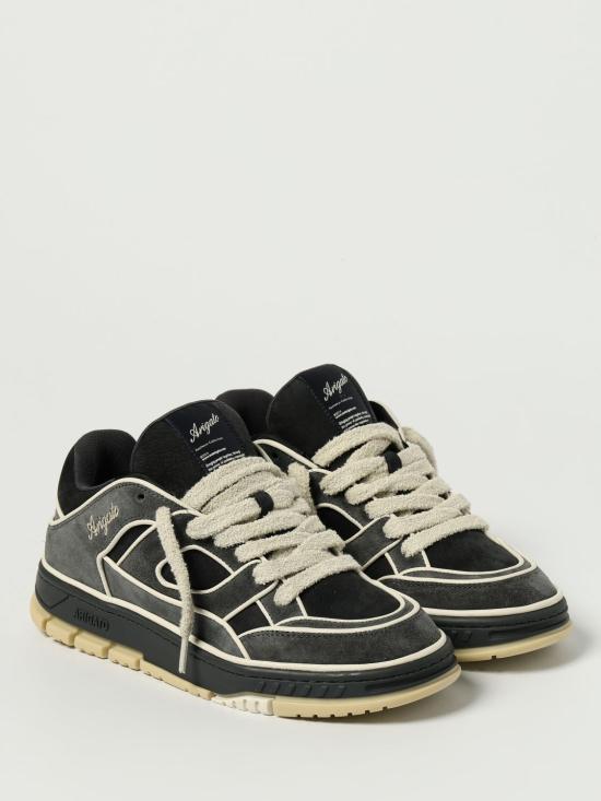 AXEL ARIGATO Black/Light Beige Leather Sneakers