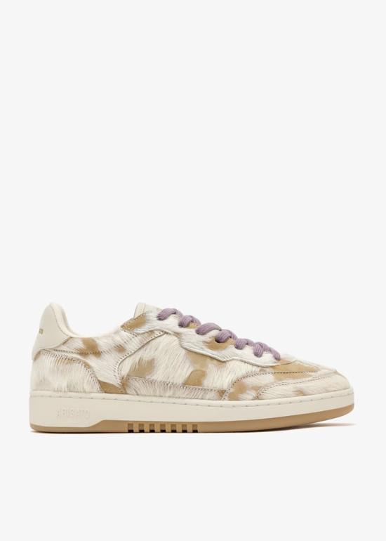 AXEL ARIGATO White Leather Low-Top Sneakers for W F3635001 BEIGE BEIGE LILAC DOM