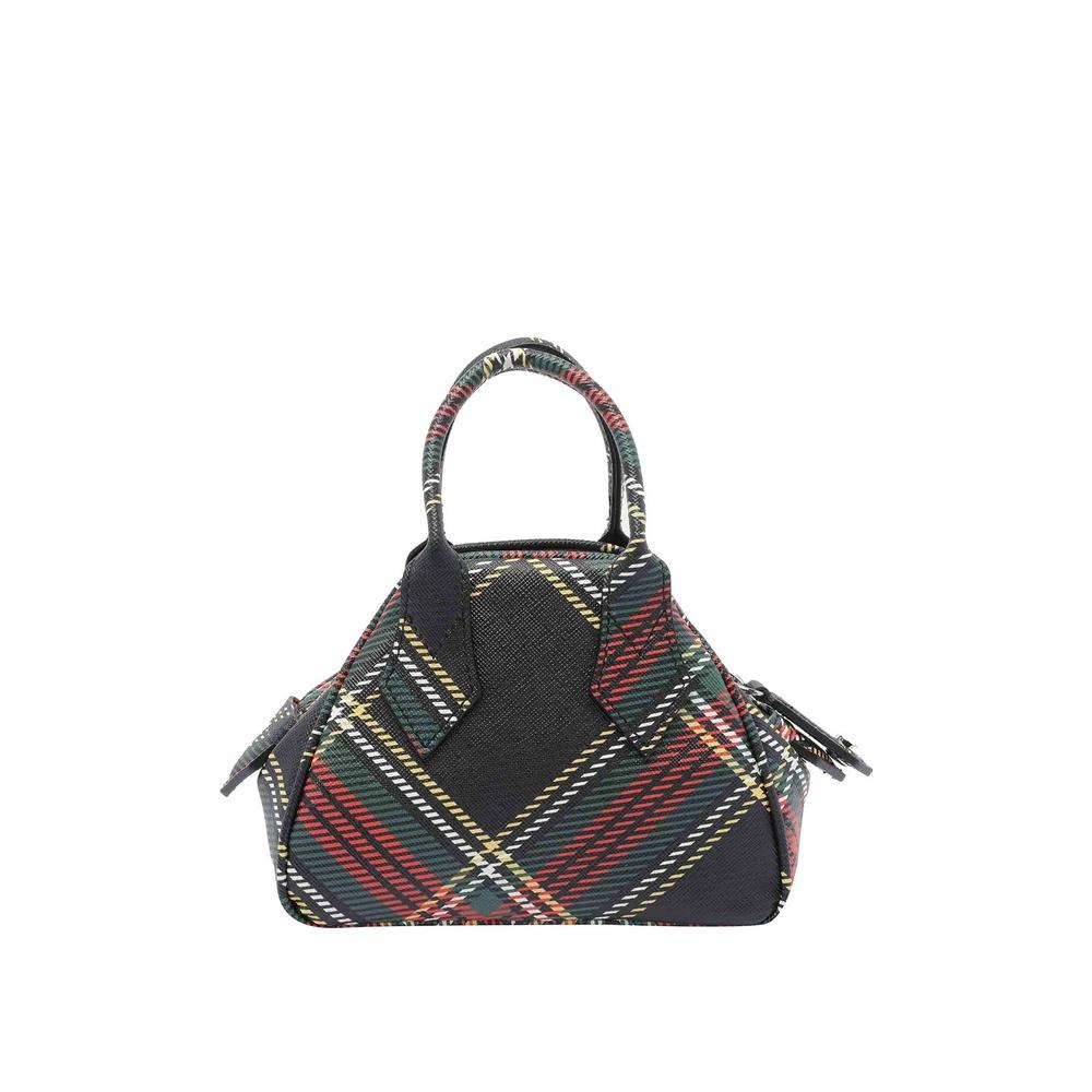 Vivienne Westwood Yasmin Mini Crossbody Bag Black Leather