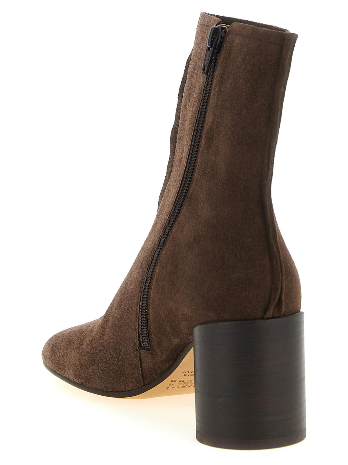 Maison Margiela Leather Ankle Boots Women’s Brown