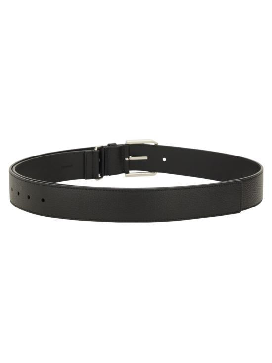 GIVENCHY Black Leather Belt BK407 HK18 A001