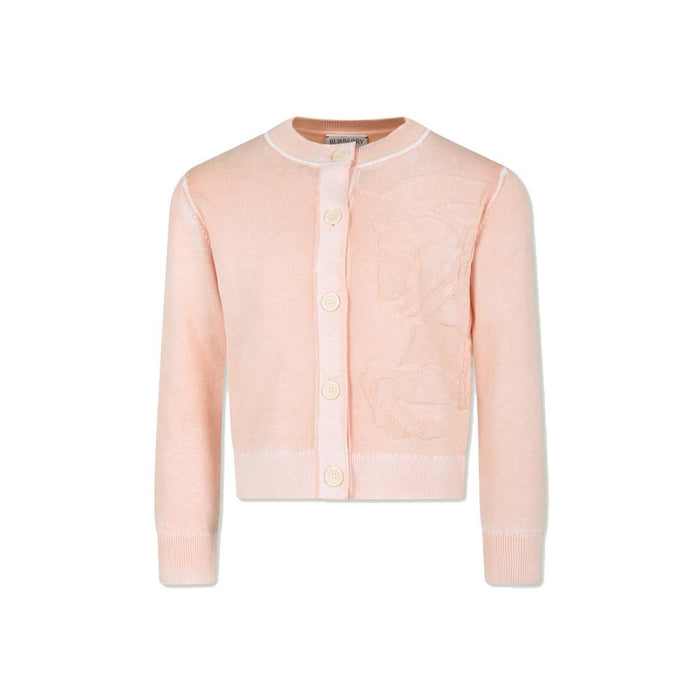 BURBERRY Dusty Pink Button Cardigan Women