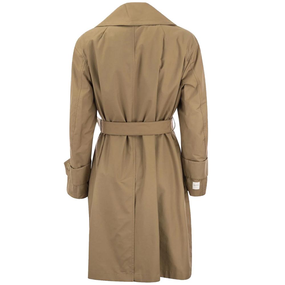Max Mara V-Trench Belted Trench Coat Beige Women’s