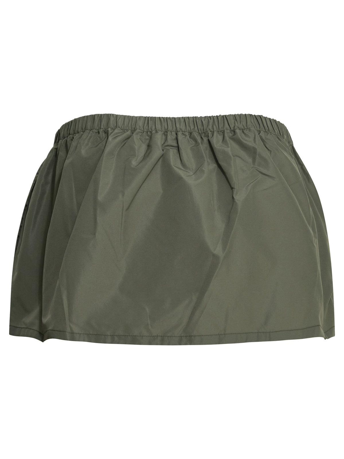 Miu Miu Wool Blend Mini Skirt Black Women’s Short Skirt