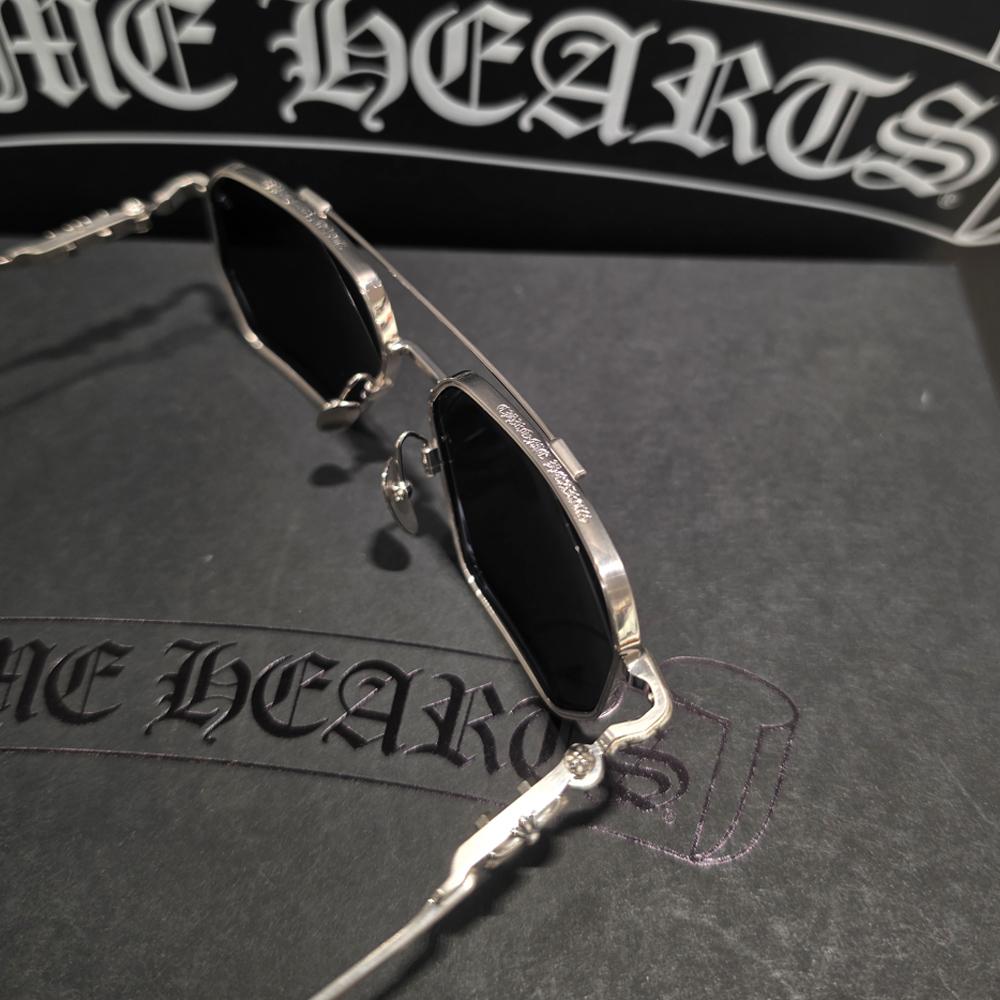 Chrome Hearts Punk Silver-Tone Sunglasses Glasses
