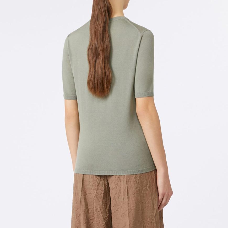 Max Mara Jericho Virgin Wool Crewneck Sweater for Women GERICO 005