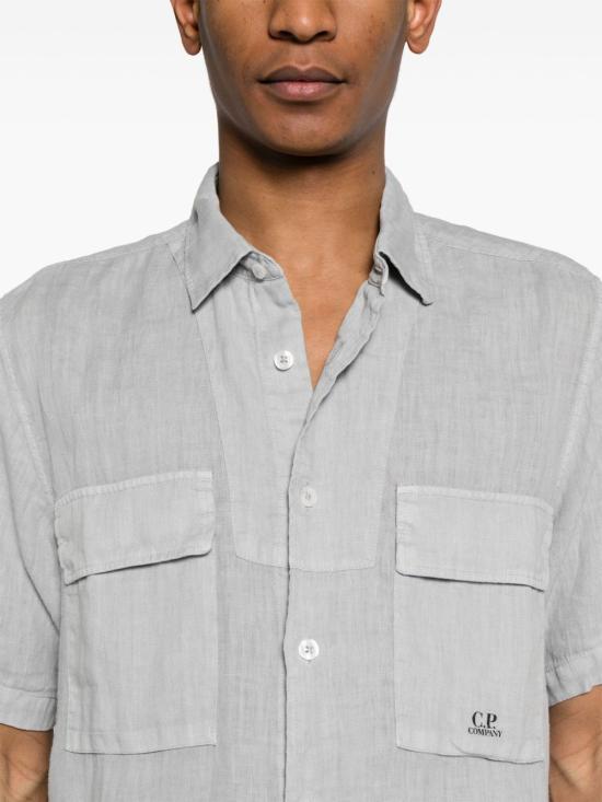 CP Company Drizzle Short Sleeve Shirt 16CMSH210 A005415G913
