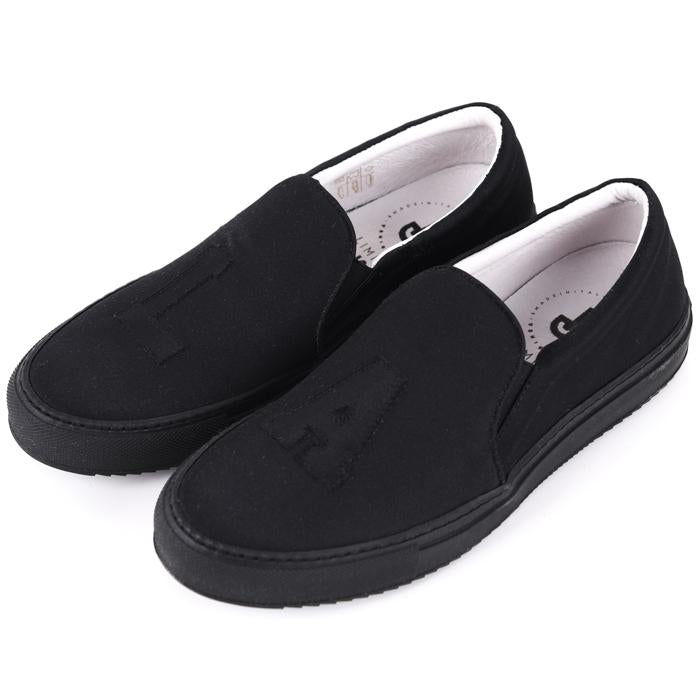 Giuseppe Zanotti Black LA Slip-On Sneakers for Men