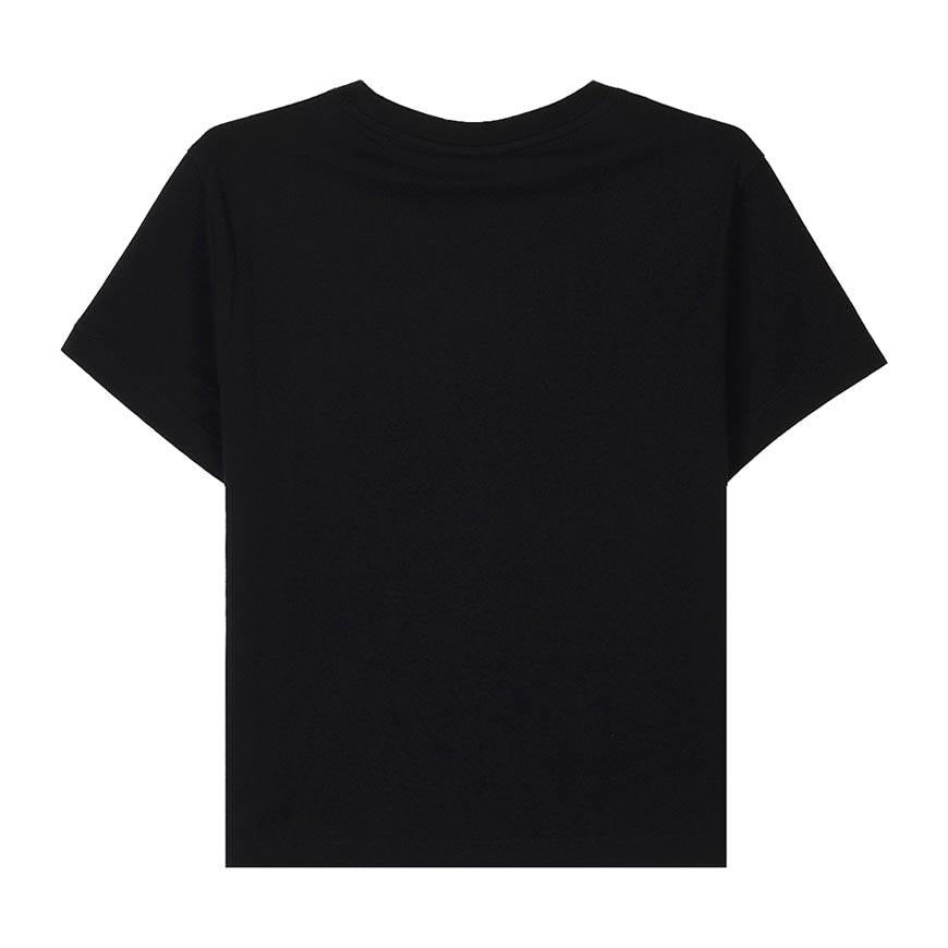 Maison Kitsune Baby Fox Logo Short Sleeve T-Shirt for Women