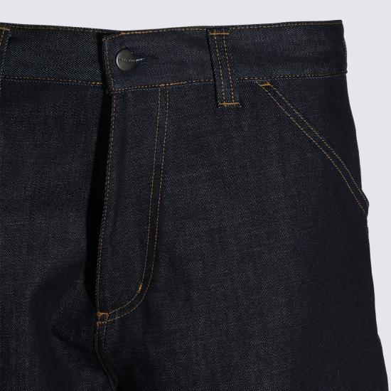 CARHARTT WIP Blue Rinsed Denim OG Single Knee Pants for Men
