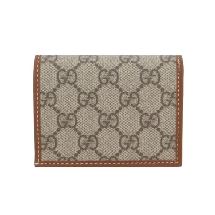 GUCCI Horsebit 1955 Leather Card Coin Small Wallet