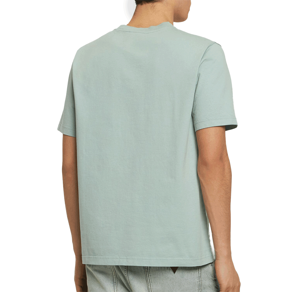 Maison Kitsune Surfing Fox Short Sleeve T-Shirt Men Navy Cot MM00120 KJ0118 P417