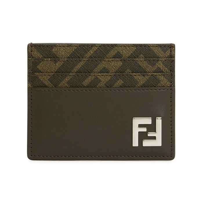 FENDI Men’s Leather Card Holder Wallet 7M0164 AFF2 F1Q1C