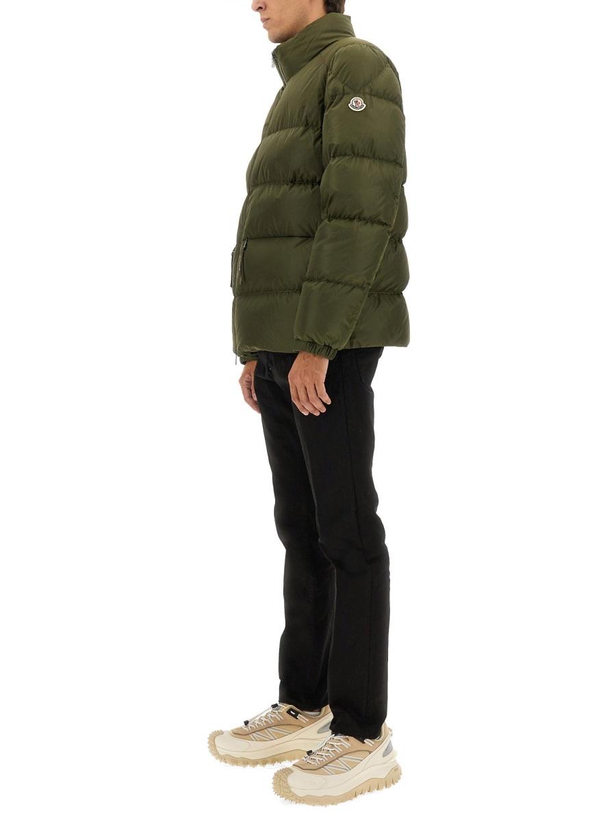 Moncler Black Down Puffer Jacket Men's Outerwear