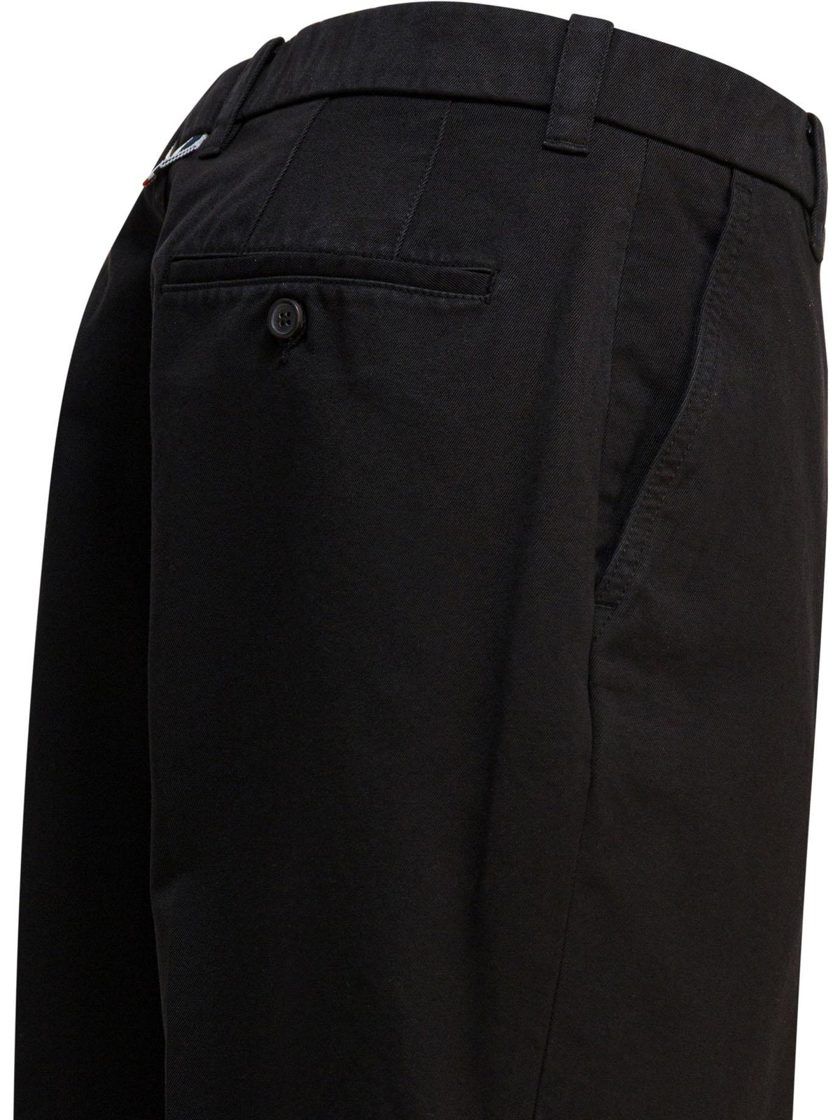 THOM BROWNE Gray Wool Slim-Fit Dress Trousers