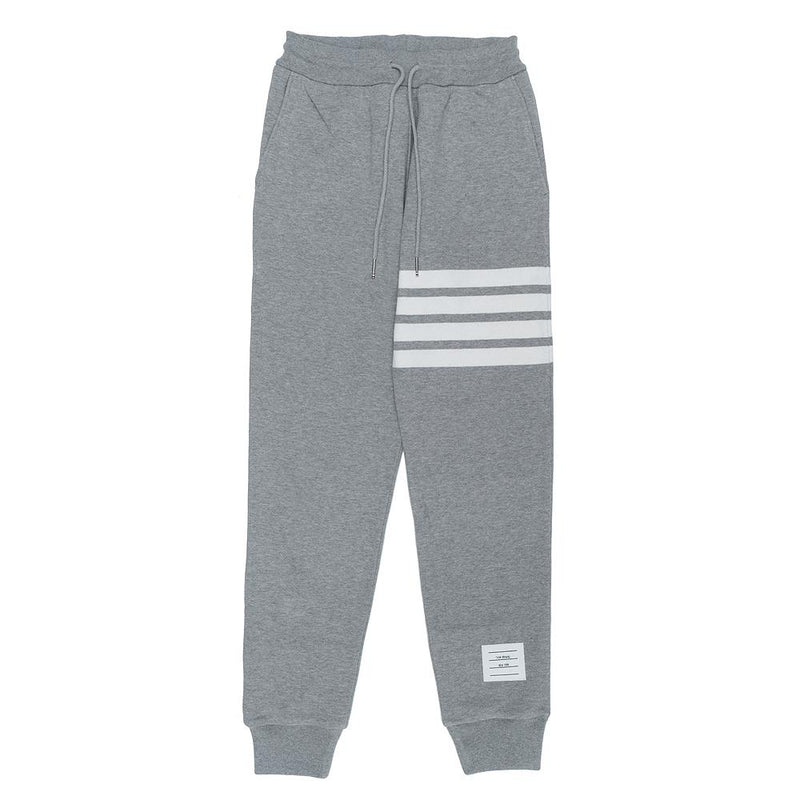 THOM BROWNE 4-Bar Stripe Loopback Cotton Sweatpants FJQ001A 00535 055