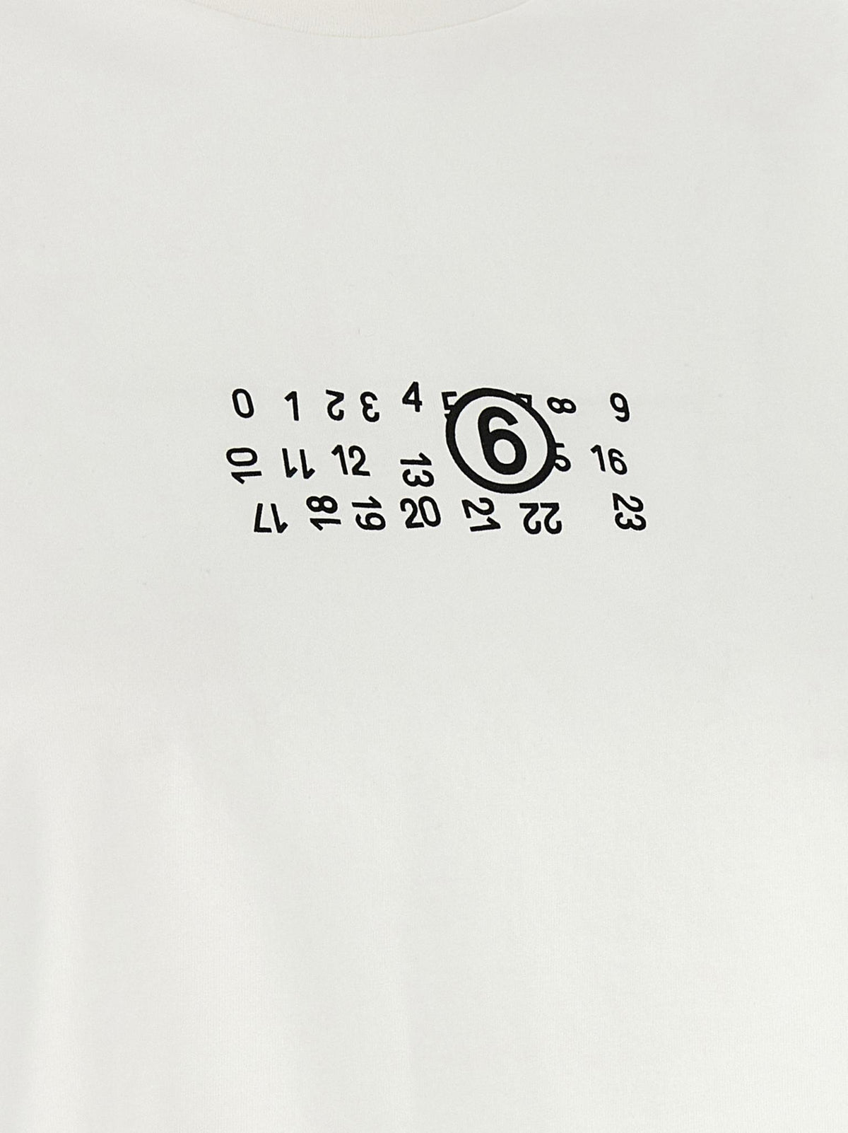 Maison Margiela White Cotton Short Sleeve T-Shirt