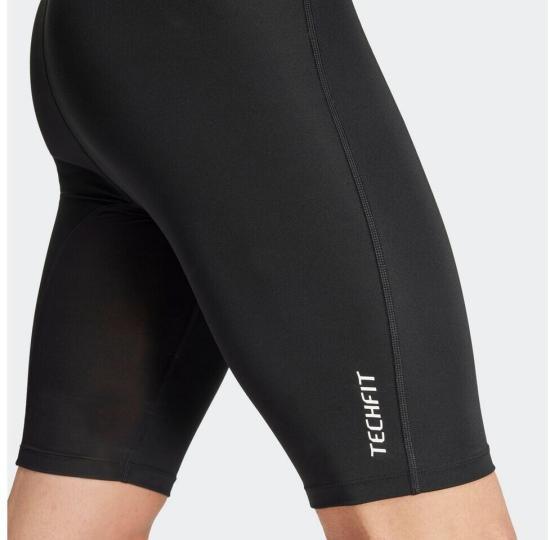 Adidas Techfit Compression Training Short Leggings for Men IN5591 Black DOM