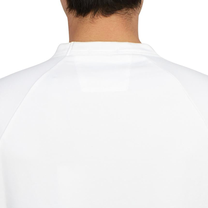 CP Company Men’s Cotton Crewneck Sweatshirt White