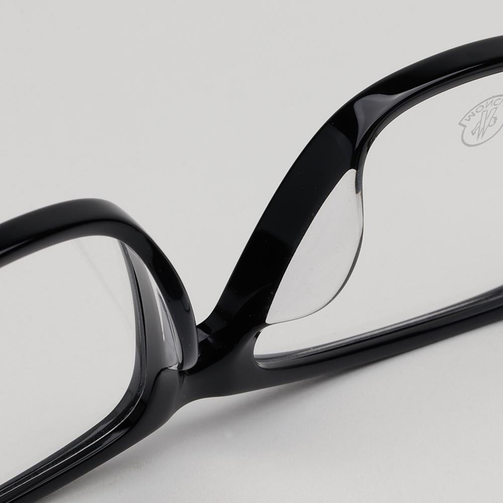 Moncler Black Square Acetate Eyeglass Frames Asian Fit ML5205F 001