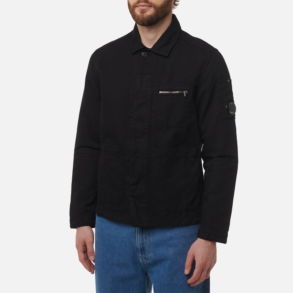 CP Company Men's Cotton Linen Shirt Jacket
