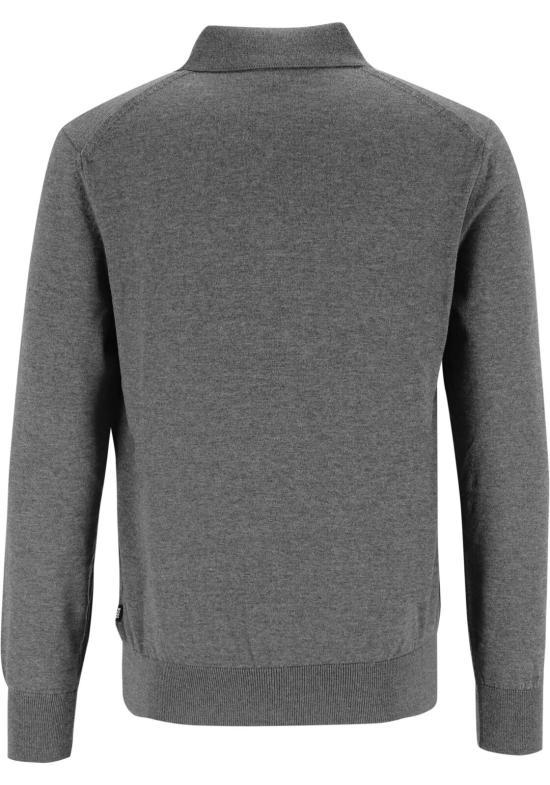 HUGO BOSS Men’s Crewneck Knit Sweater 50565503 030 DARK GREY DOM