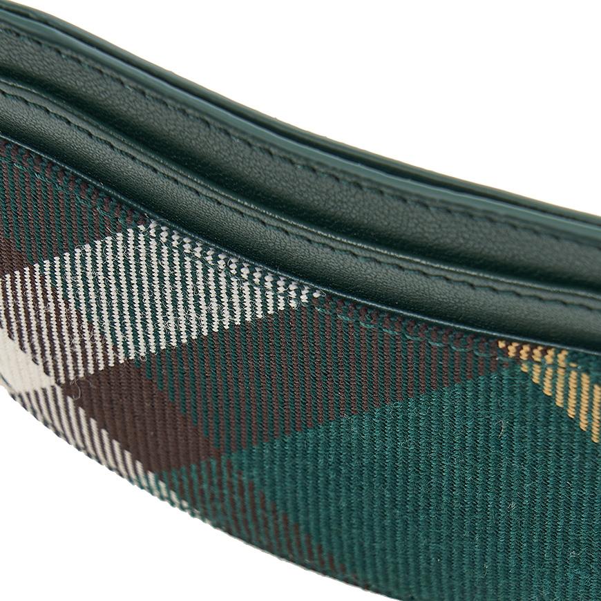 BURBERRY Rocking Horse Leather Card Case Wallet for Women