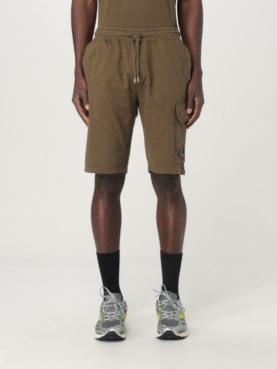 CP Company Light Fleece Cargo Lens Shorts