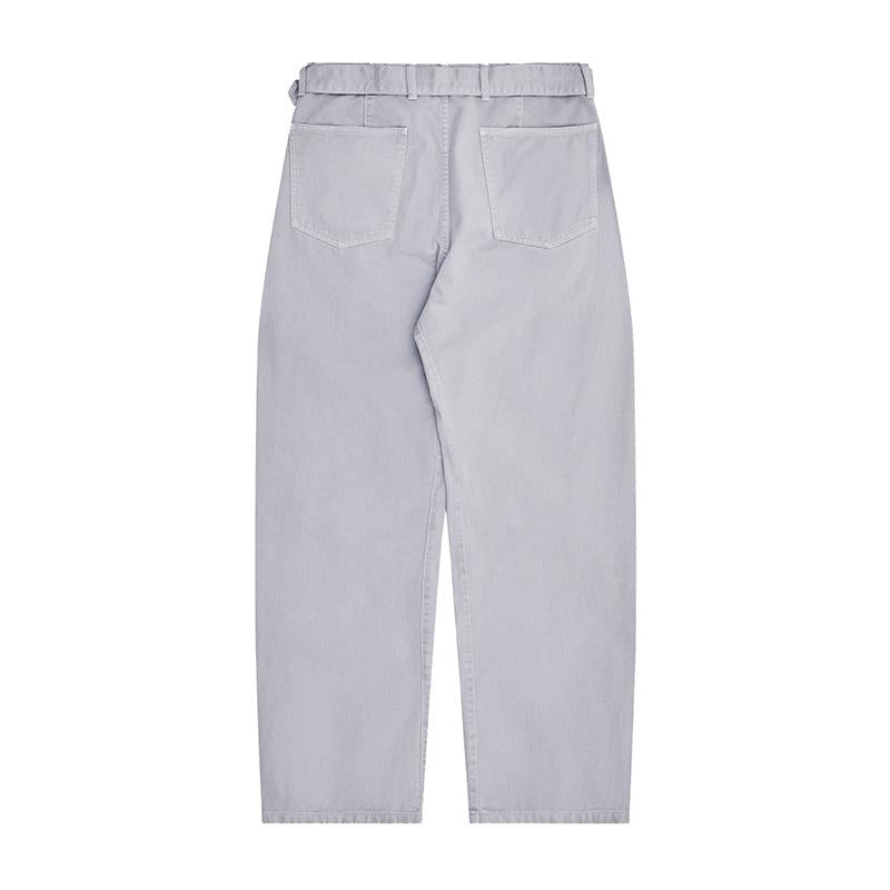 Lemaire Twist Belt Pants Snow Blue Gray PA326 LD1036 948